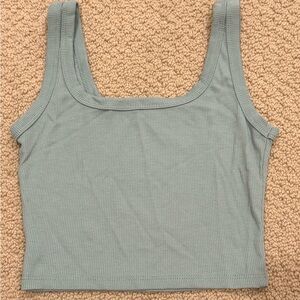 SHEIN Ribbed Crop Top